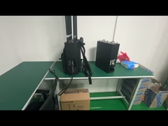 Portable Drone Countermeasures Backpack Signal Jammer 8 Band 1.5Km